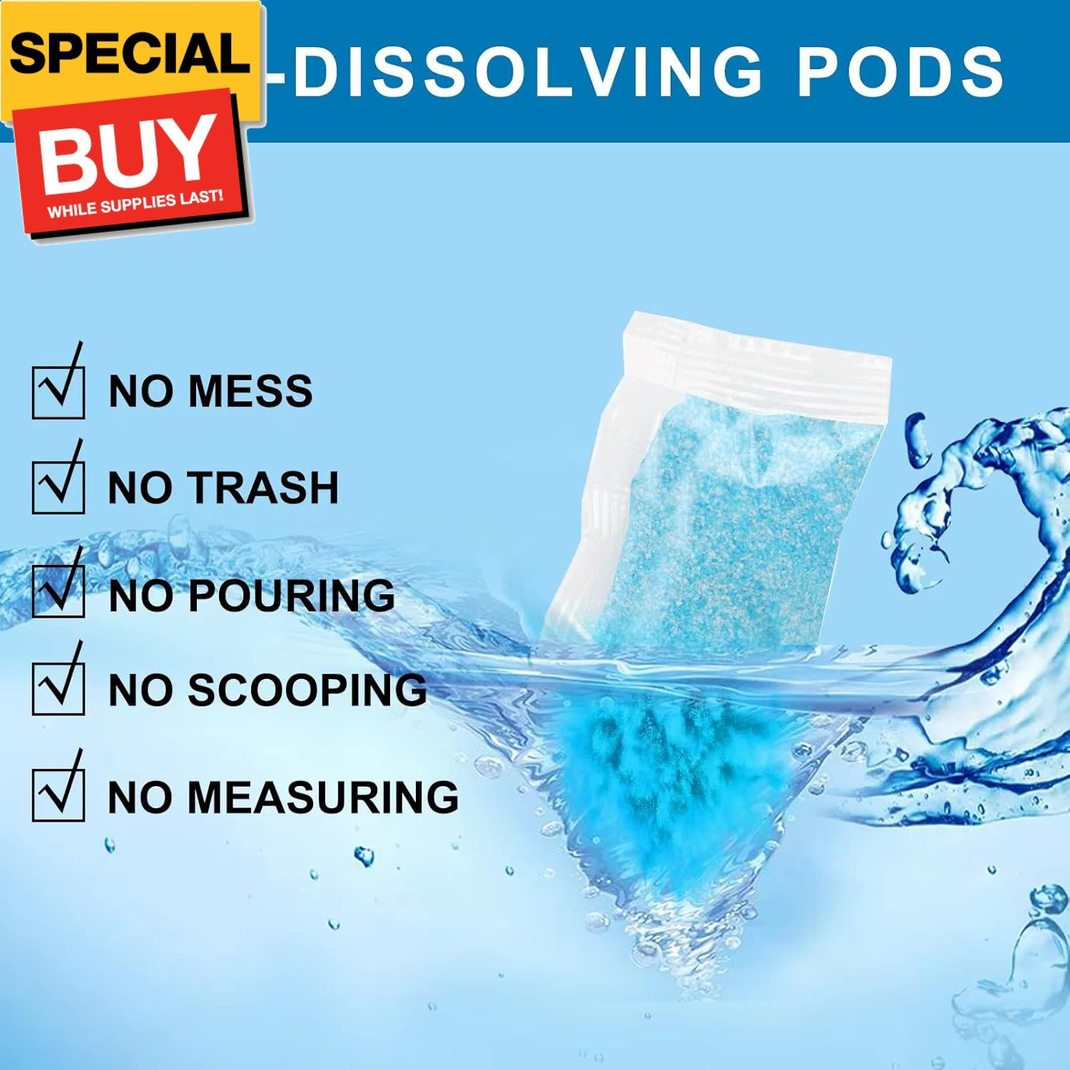 Self-Dissolving Poo Absorbent for Urine Super Absorbent Toilet Gel Powder for Po