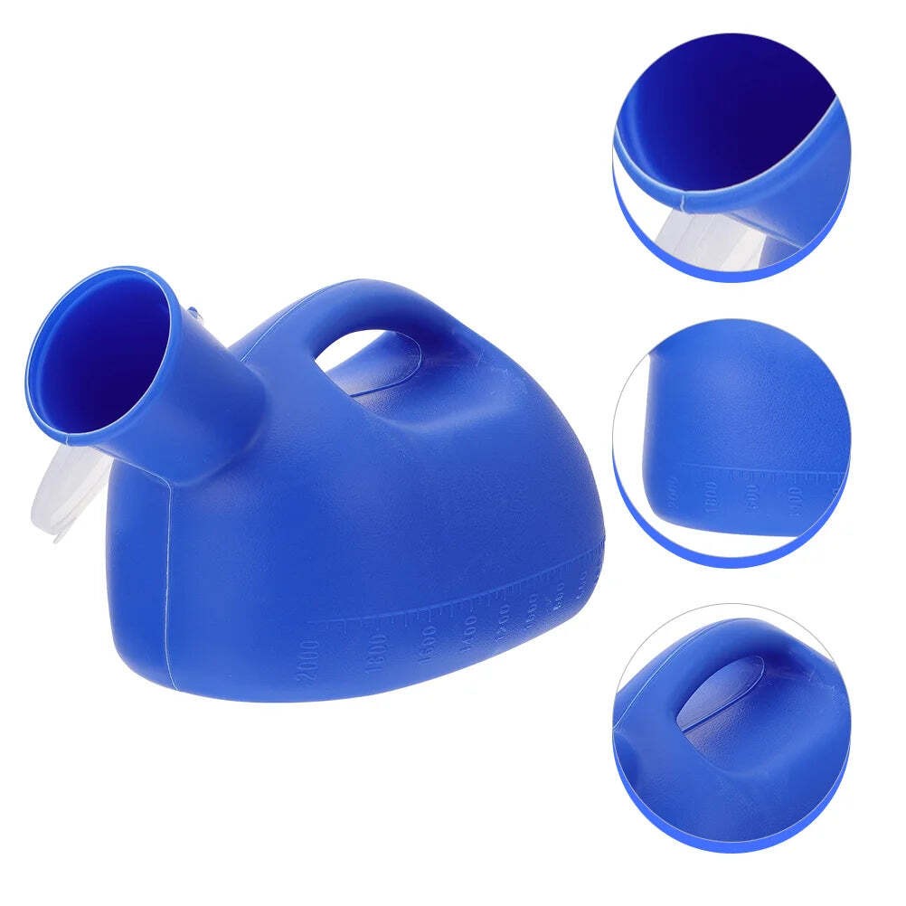 Bottle Pee Urinal Potty Cup Male Men 2000Ml Campingurine Proof Spill