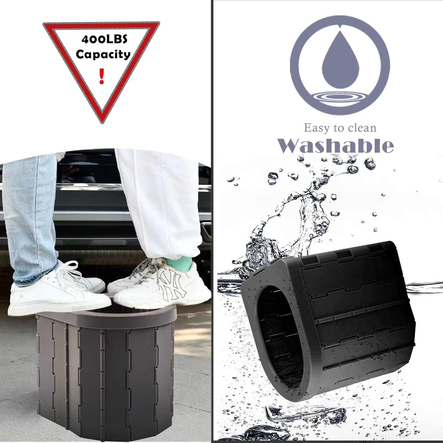 Camping Toilet Mobile Toilet Separating Toilet Portable Foldable Toilet Camping Hiking
