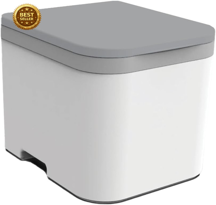 Portable Compost Toilet Camping No Electric Odor Free Urine Diverting Toilet 8G