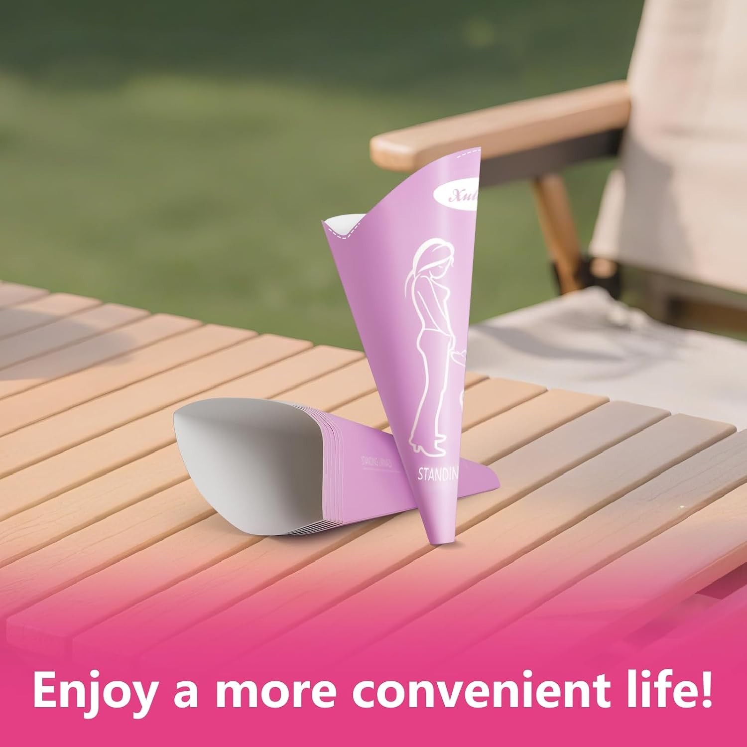 Disposable Female Urination Device, 10PCS Portable Pee Funnel for Women, Port…