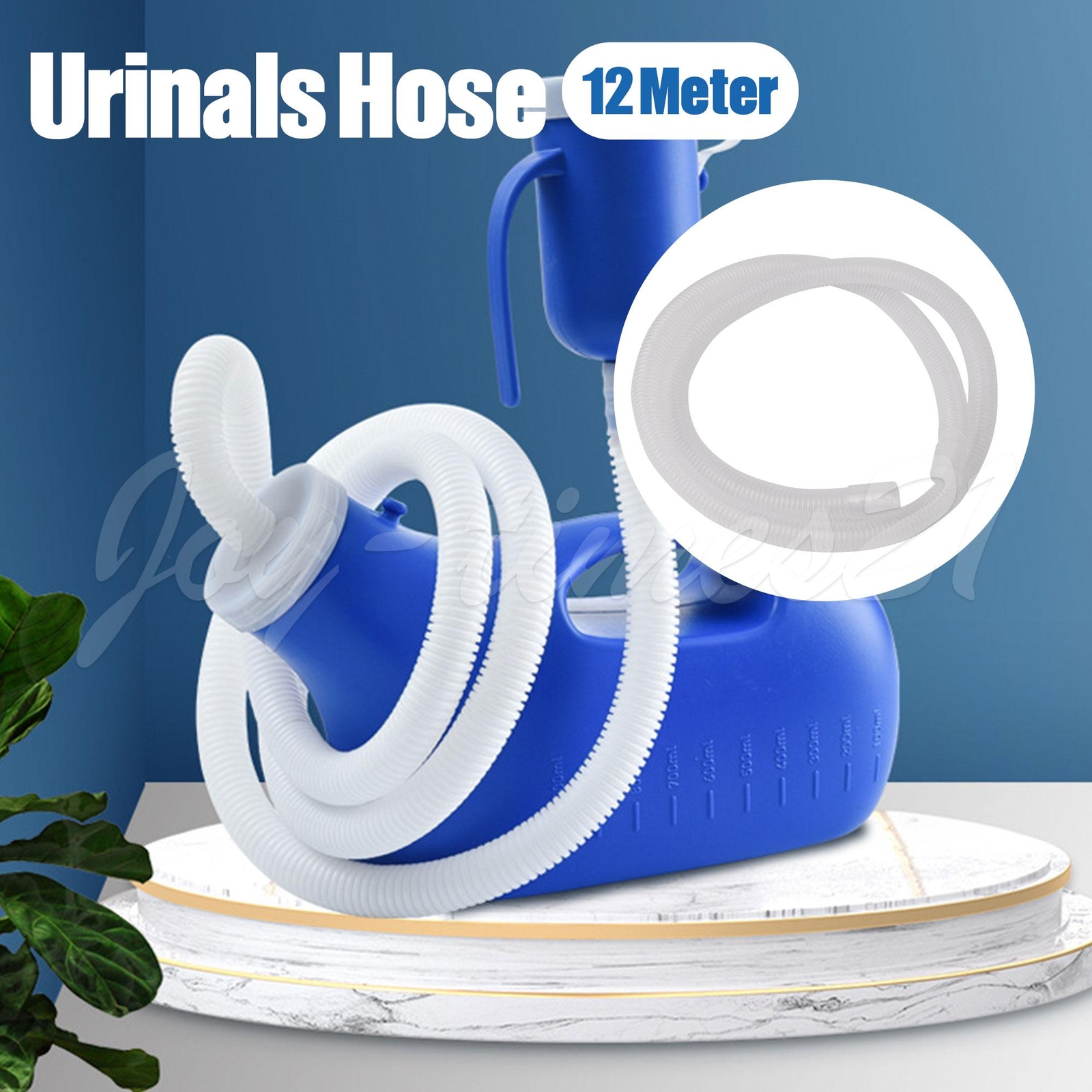 15pcs Portable Urinal Bottle Container Replacement Hose Tube 47.24″ Long