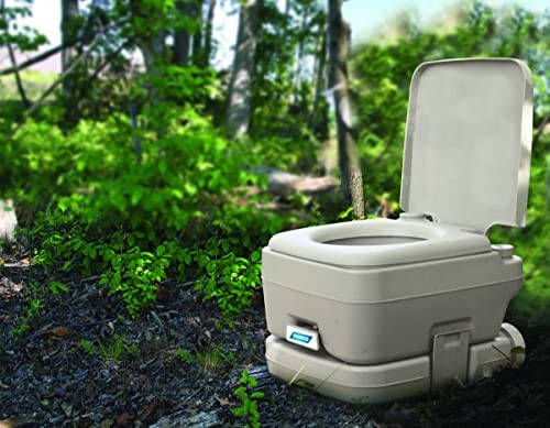 Camco 2.6 Gallon Portable Toilet For Camping Rv Boating And Road Trips