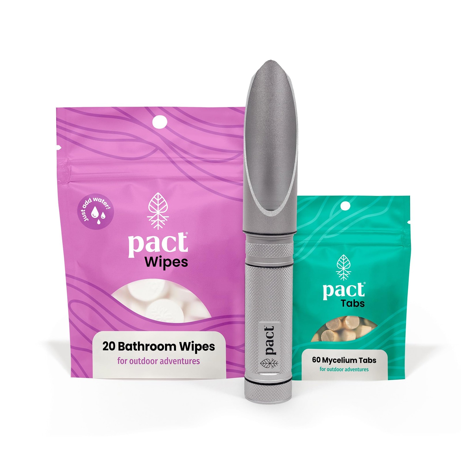 Bathroom Kit 2.1oz Ultra Lite for Trail Running, Mountain Biking – Outdoor Use