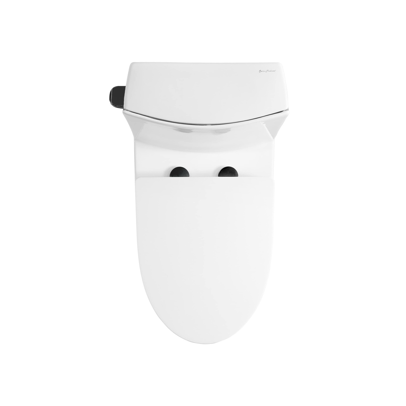 Swiss Madison St. Tropez One Piece Elongated Toilet Side Flush 1.28 gpf with …