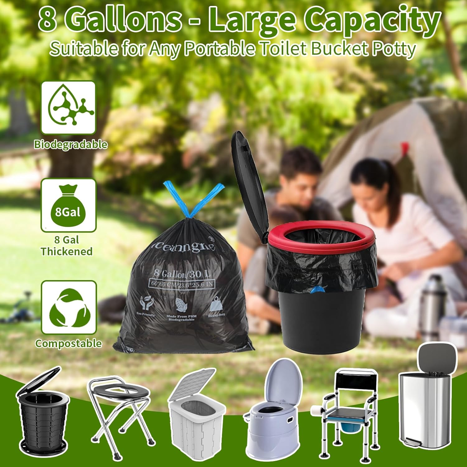 Portable Toilet Bags