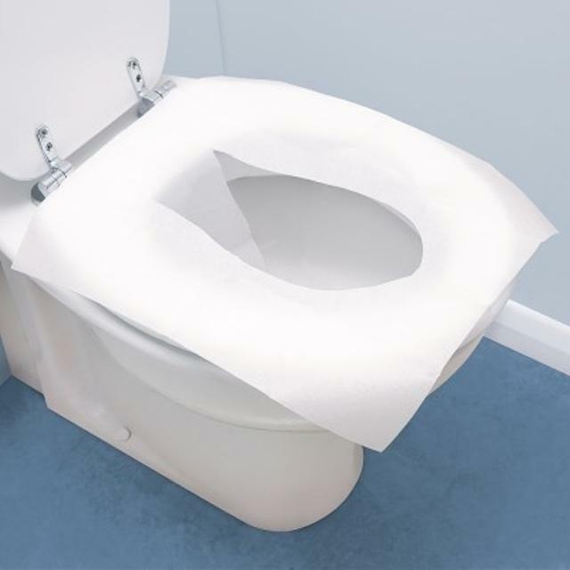 Disposable Paper Toilet Seat Covers – Flushable and Hygienic -3 Pack (30 Count)