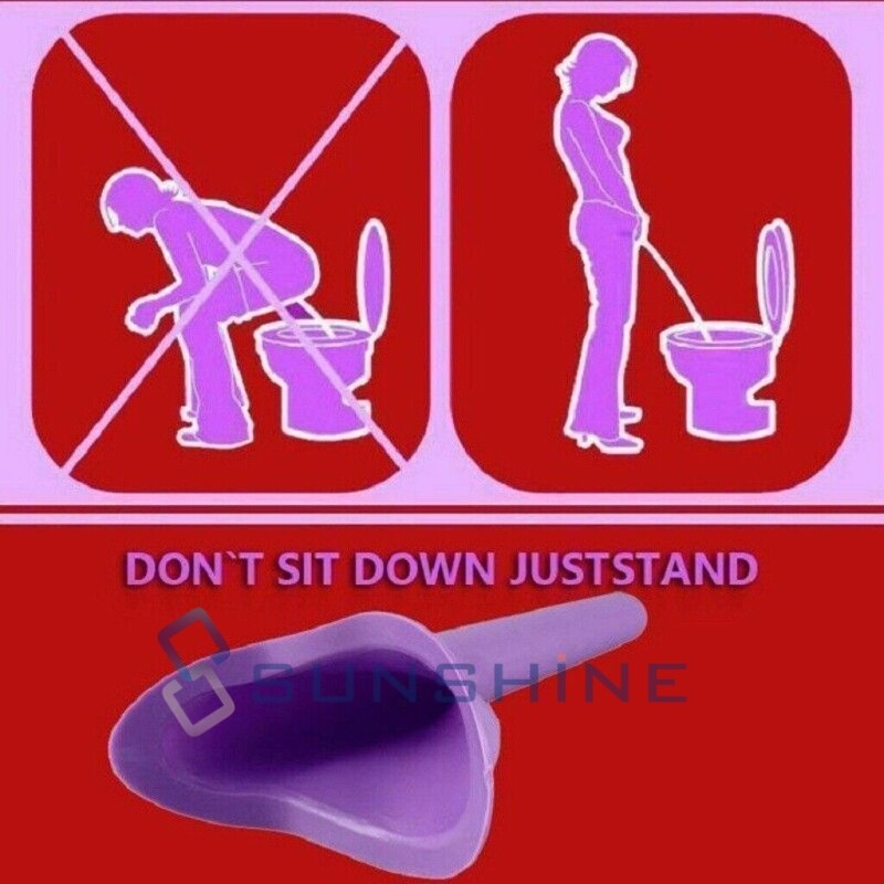 3Pcs Resuable Pee Funnel Men Women Emergency Urinal Device Outdoor Toilet