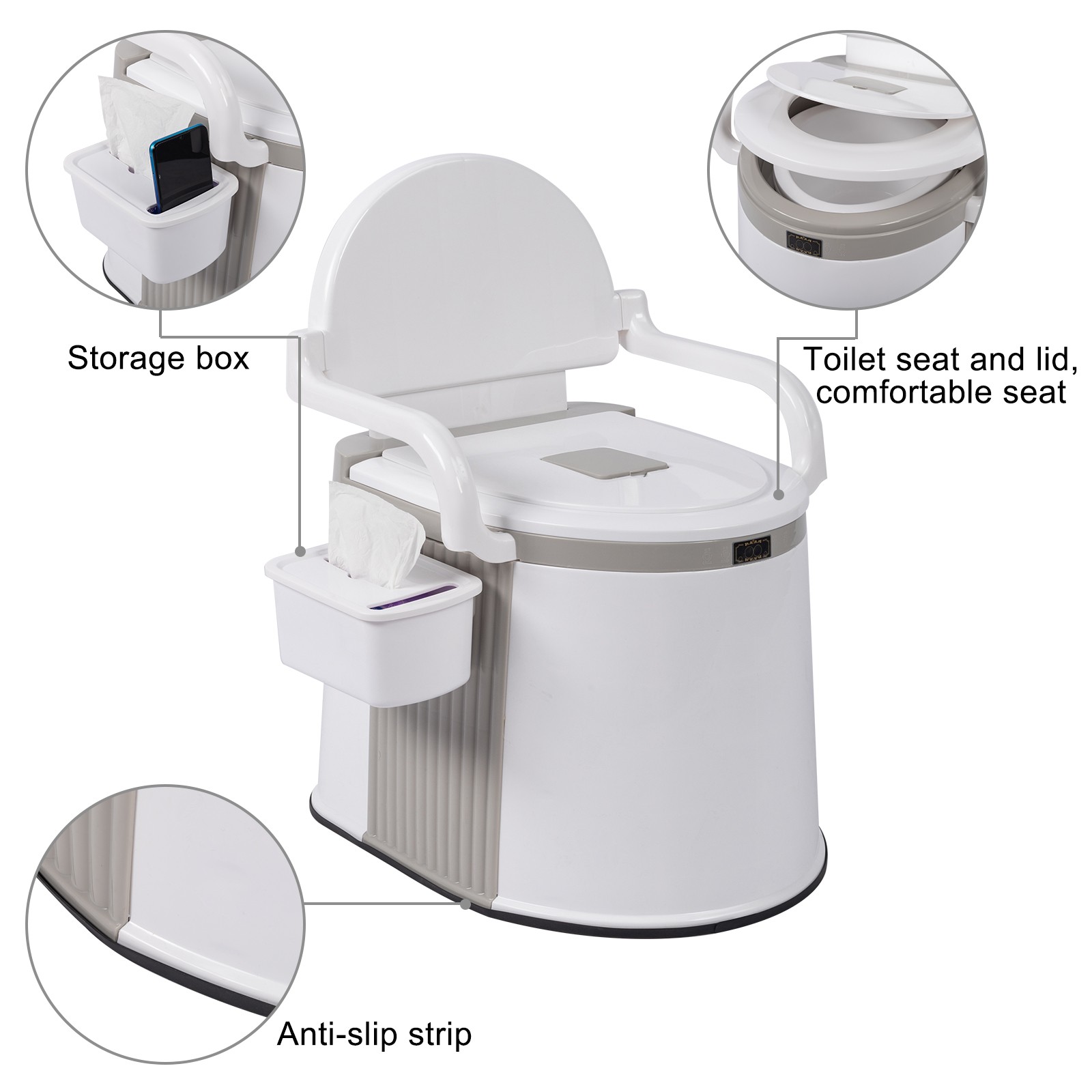Outdoor Portable Toilet/Portable Travel Toilet for Camping /Hiking Toilet