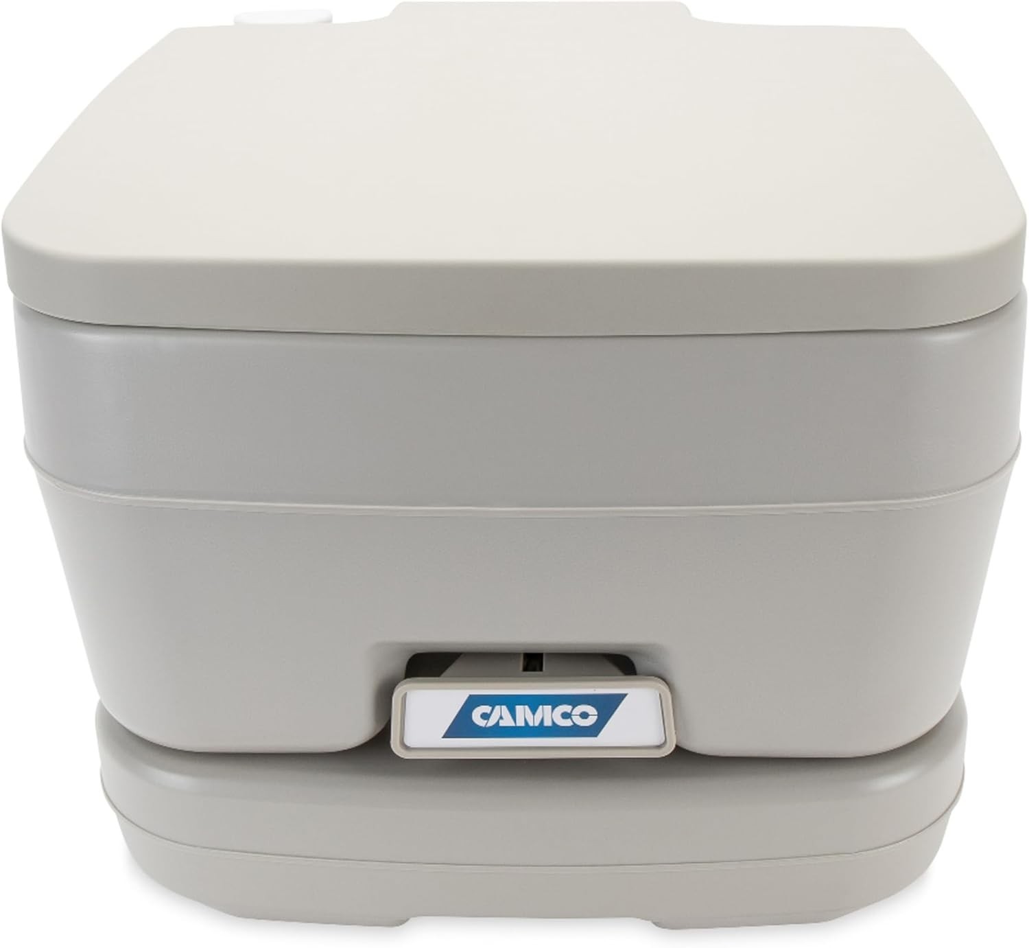 Camco 2.6 Gallon Portable Toilet 41531 For Camping RV Boating Road Trips Compact
