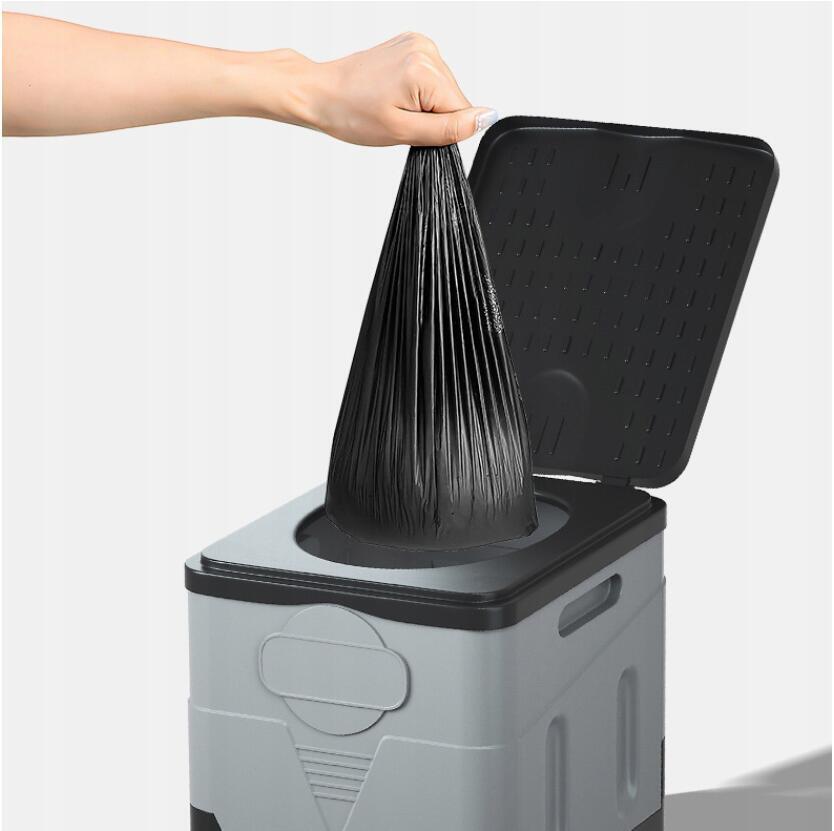 20L Portable Folding Toilet Seat For Camping Toilet Travel Hiking Outdoor Potty