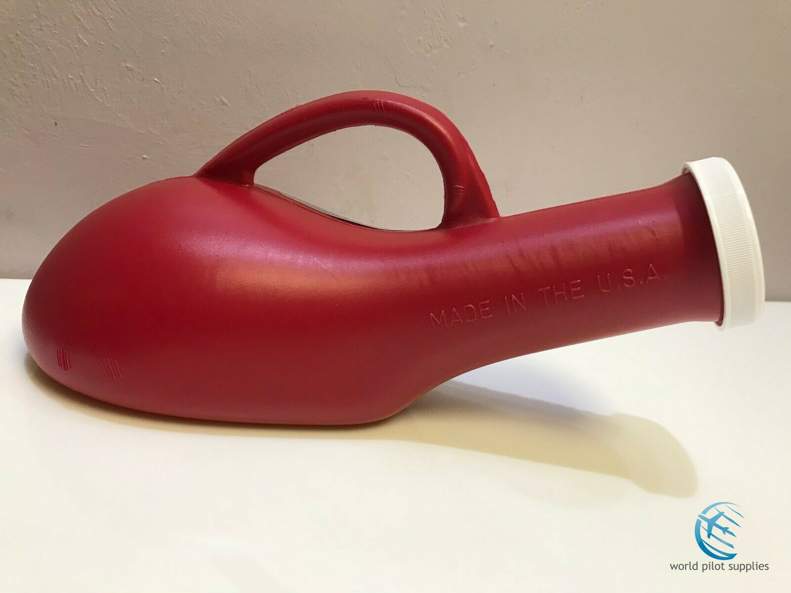 LITTLE JOHN PORTABLE URINAL, PILOT RECOMMENDED Made in USA