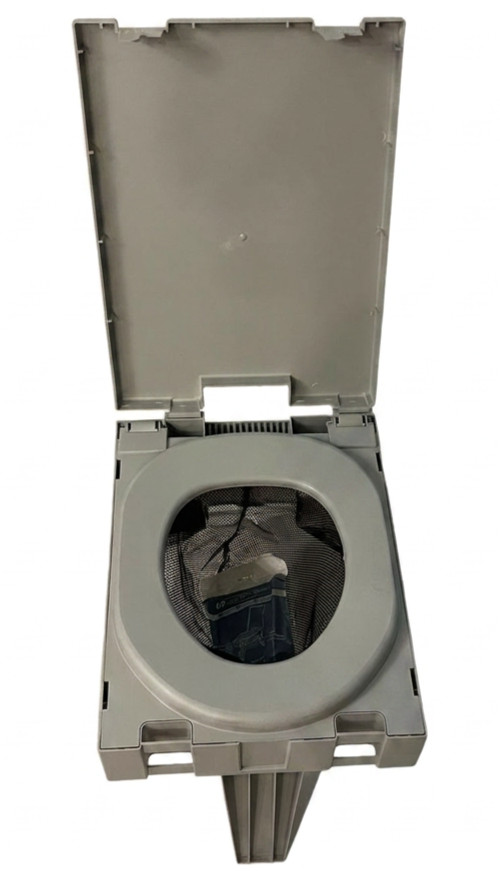 Cleanwaste GO Anywhere Portable Toilet PETT Folding Camping Toilet w/ WAG Bag