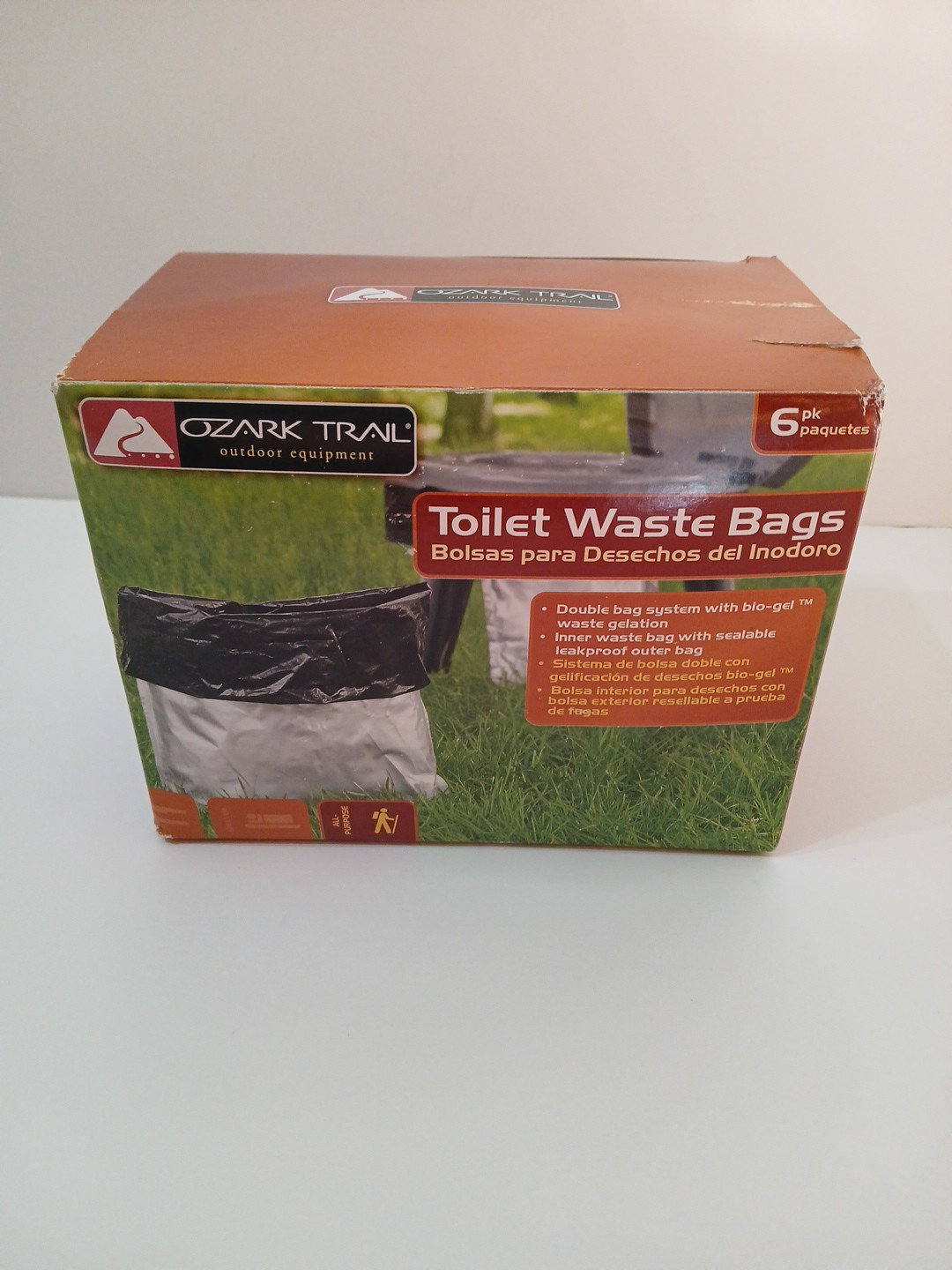 Toilet Waste Bags Ozark Trail