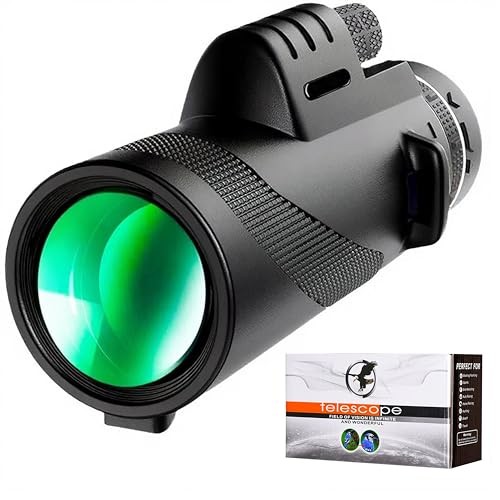 Monocular Telescope 80 x 100 High Powered Monoculars for Adults with