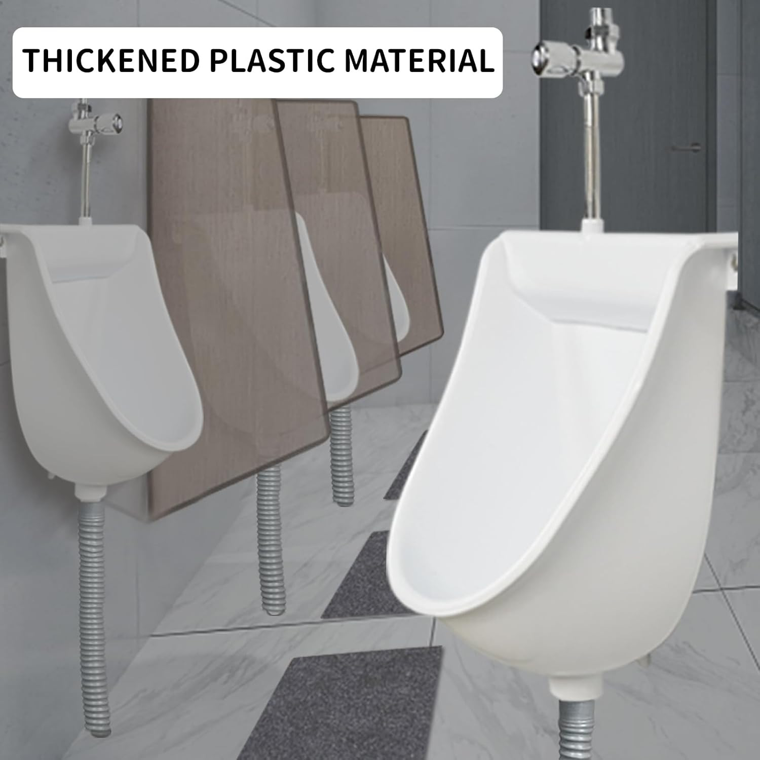 Wall Mounted Waterless Urinal for Men – Ideal for Garage, Shed, or RV