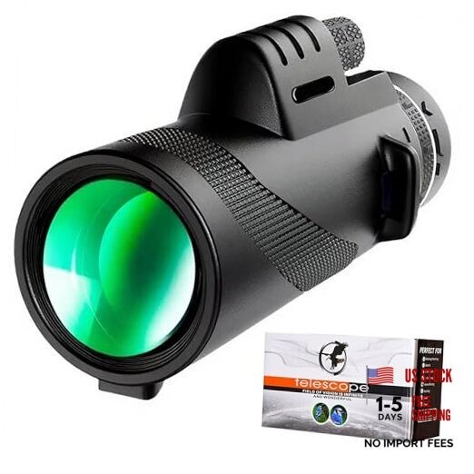Monocular Telescope 80 x 100 High Powered Monoculars for Adults with