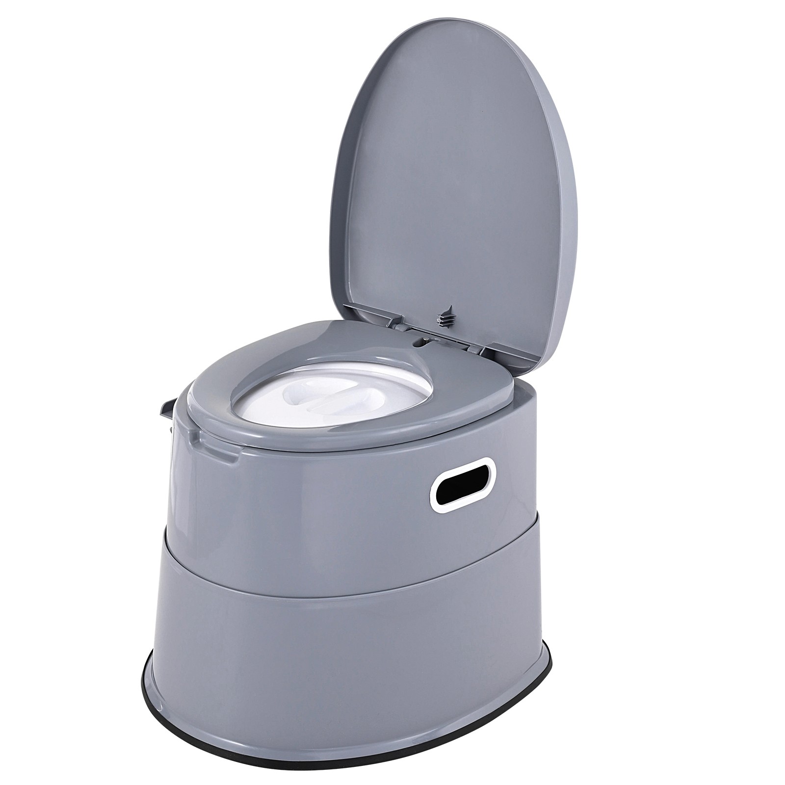 Uimoso Portable Camping Toilet Inner Bucket with Lid Phone Shelf