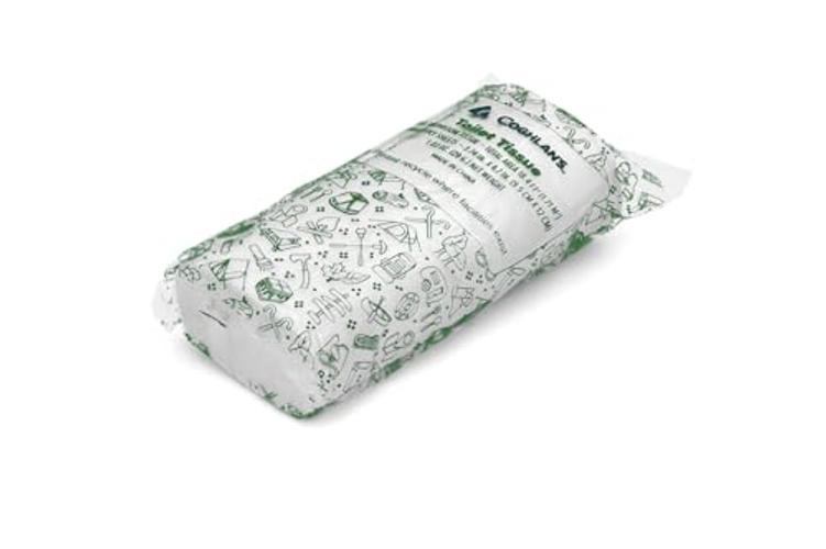 Portable Toilet Tissue – Biodegradable Camping, Travel 2 Count (Pack of 1)