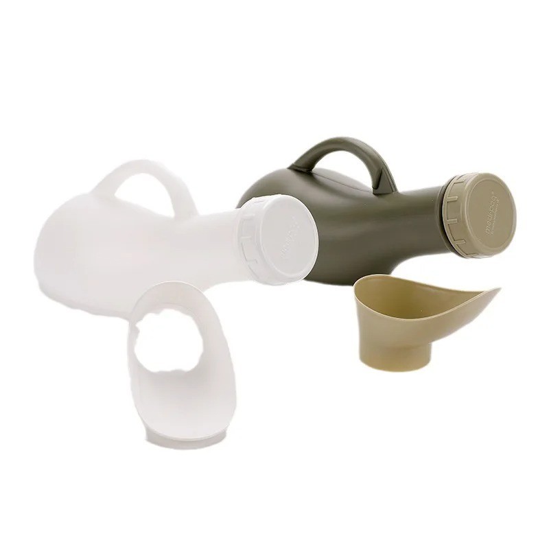 Portable Urinal Bottle with Cap for Men Travel Camping Car Pee Aid