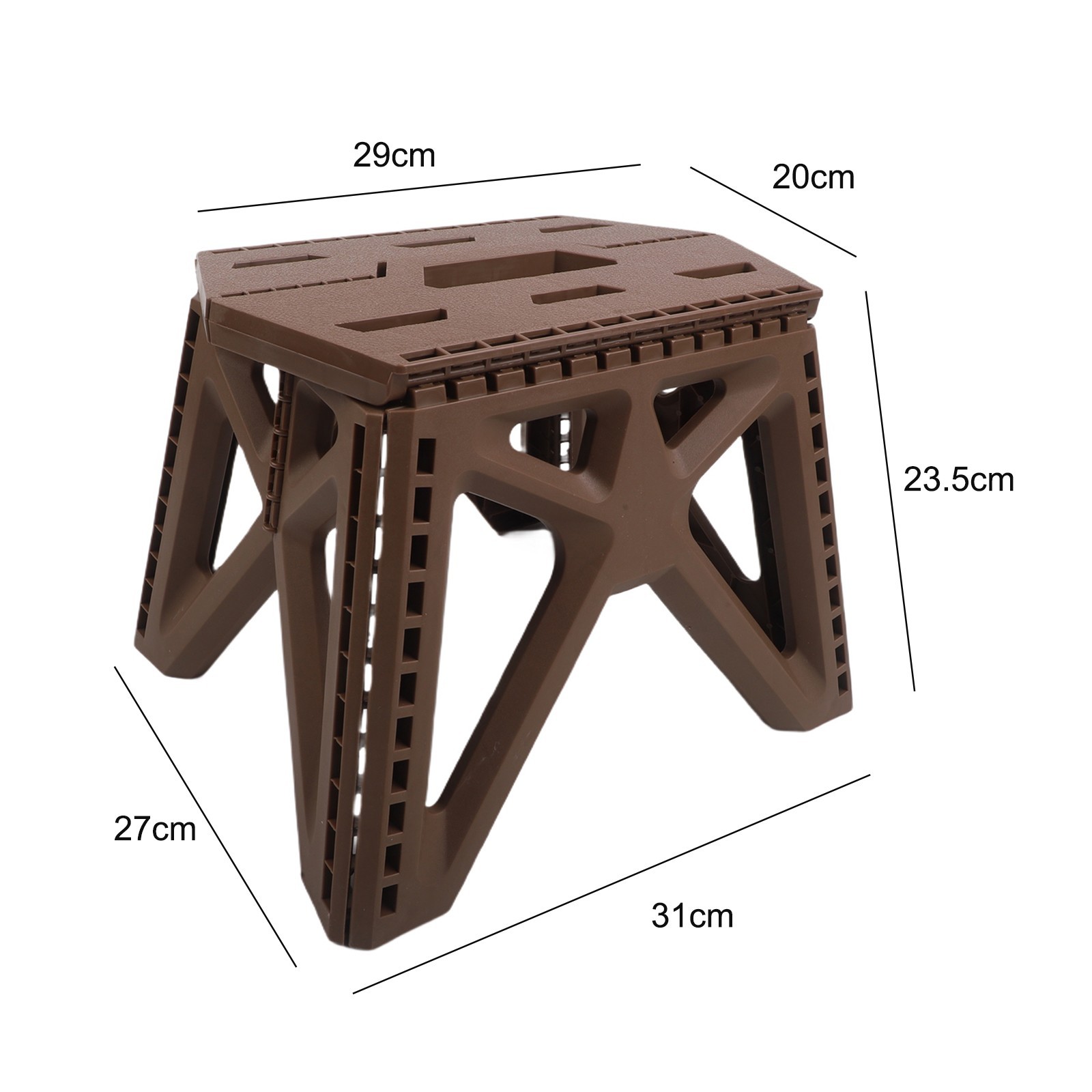 Outdoor Folding Stool Suitable for Camping Fishing and Gardening Tasks