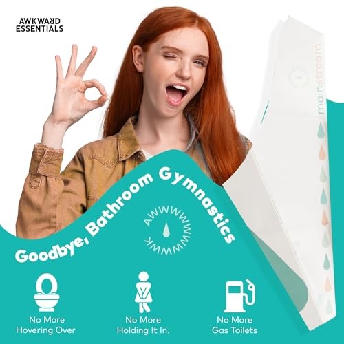 Disposable Female Urination Device, Pack of 10 Portable Urinal for Women, 41110