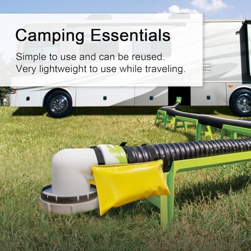 Camper/RV/Trailers Sewer Weight Bag for RV Camping, RV Sewer Hose 1 Pack
