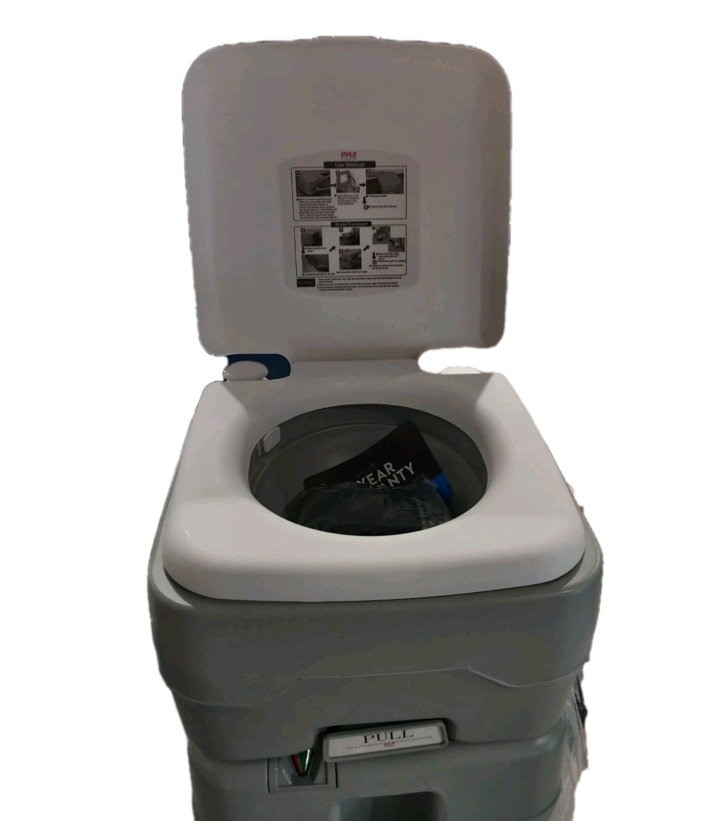 NEW Serene Life 5.2 Gallon Portable Camping Toilet with Carry Bag Porta Pottie