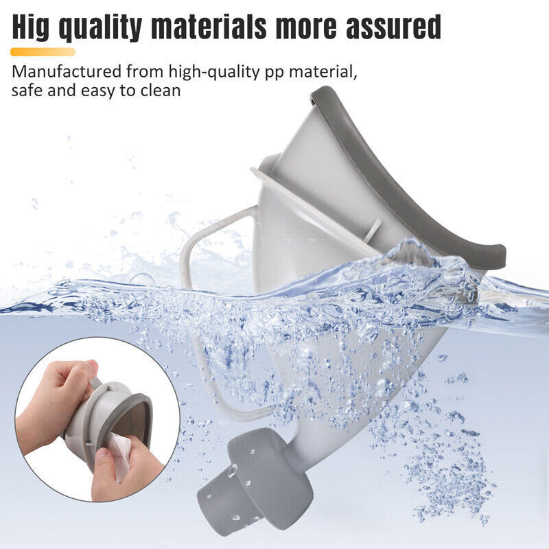 1-3X Portable Urinal Male Female Travel Camping Car Toilet Emergenc Pee Outdoor