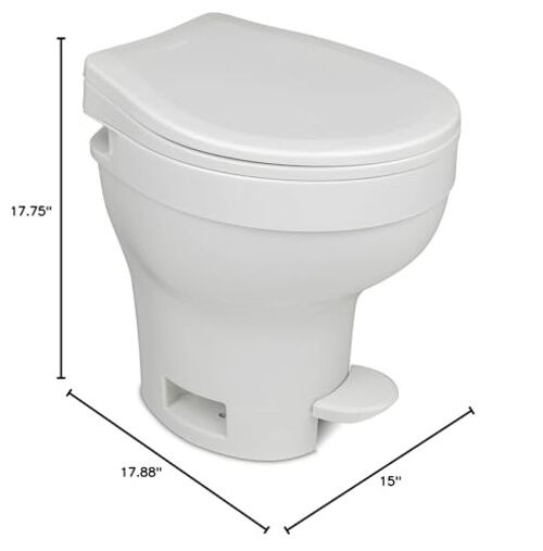 Aqua-Magic VI High Profile, White toilet