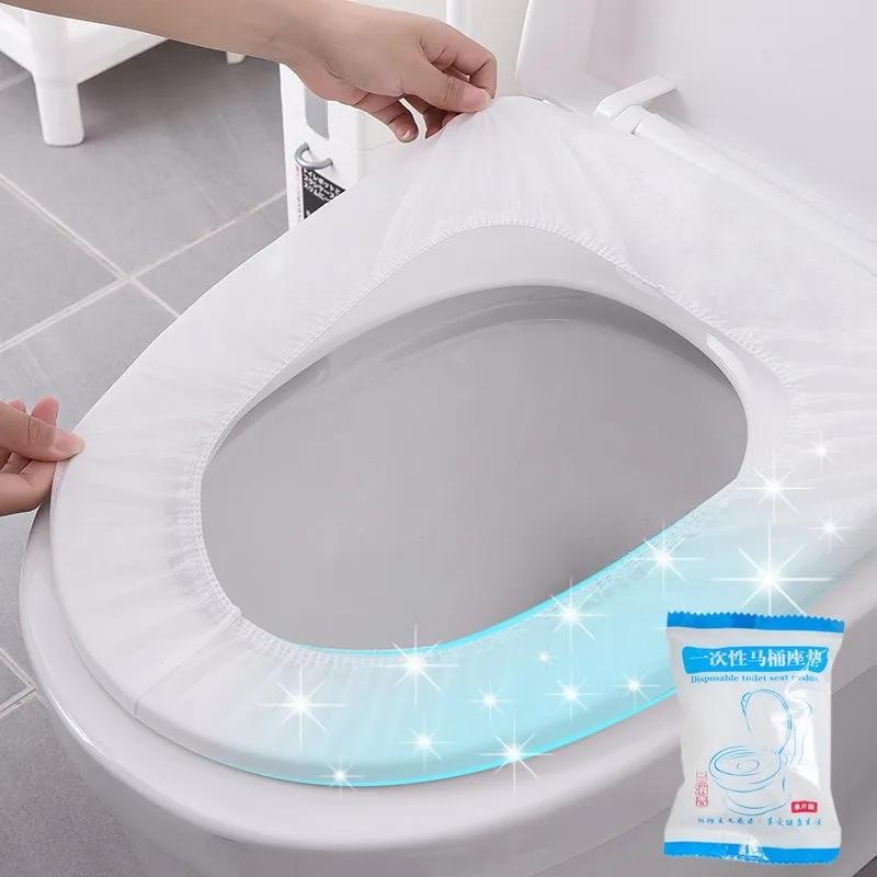 Portable Toilet Seat Covers Sterile Travel Camping Hotel Bathroom Hygiene Mats
