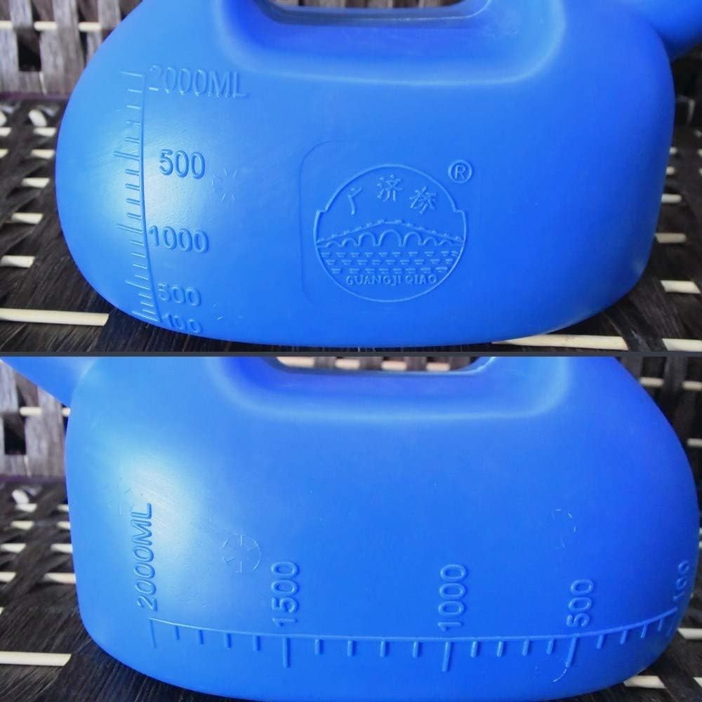 Men’s 2000ml Urinal with Tube Durable Plastic and Easy to Clean for Hospital Use