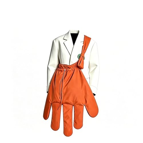 Crossbody bags for women, Crossbody Bag men, fun bag, novelty bag,for Orange