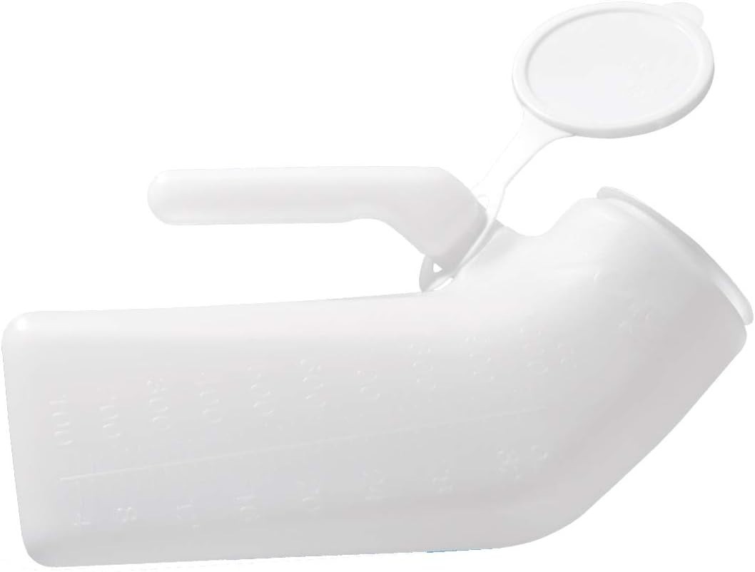 Smooth-Edged Portable Urinal for Men – Hygiene Solution for Travel & Outdoors