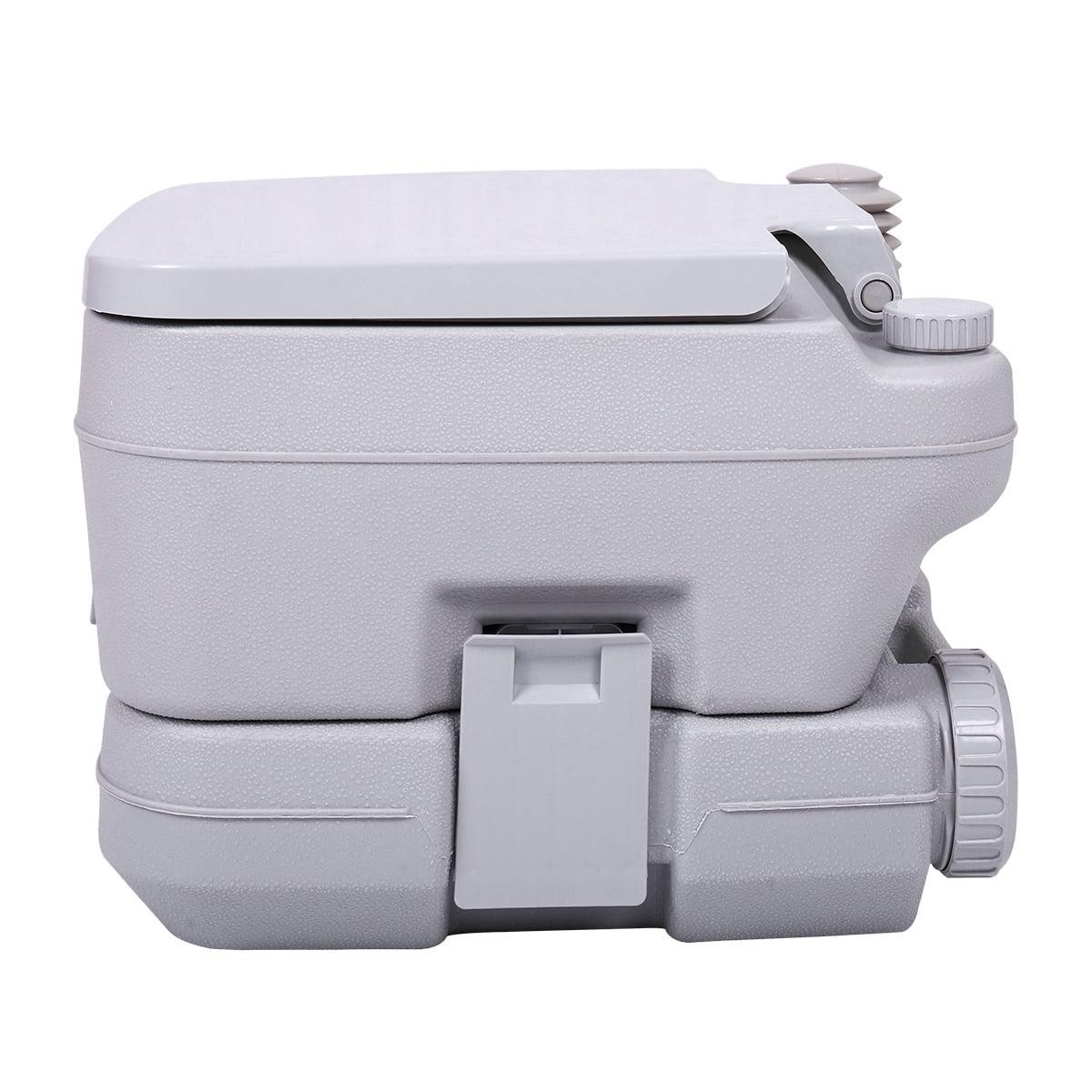2.6 Gallon Camping Toilet Outdoor Porta Potty for RV Travel Camping Boating