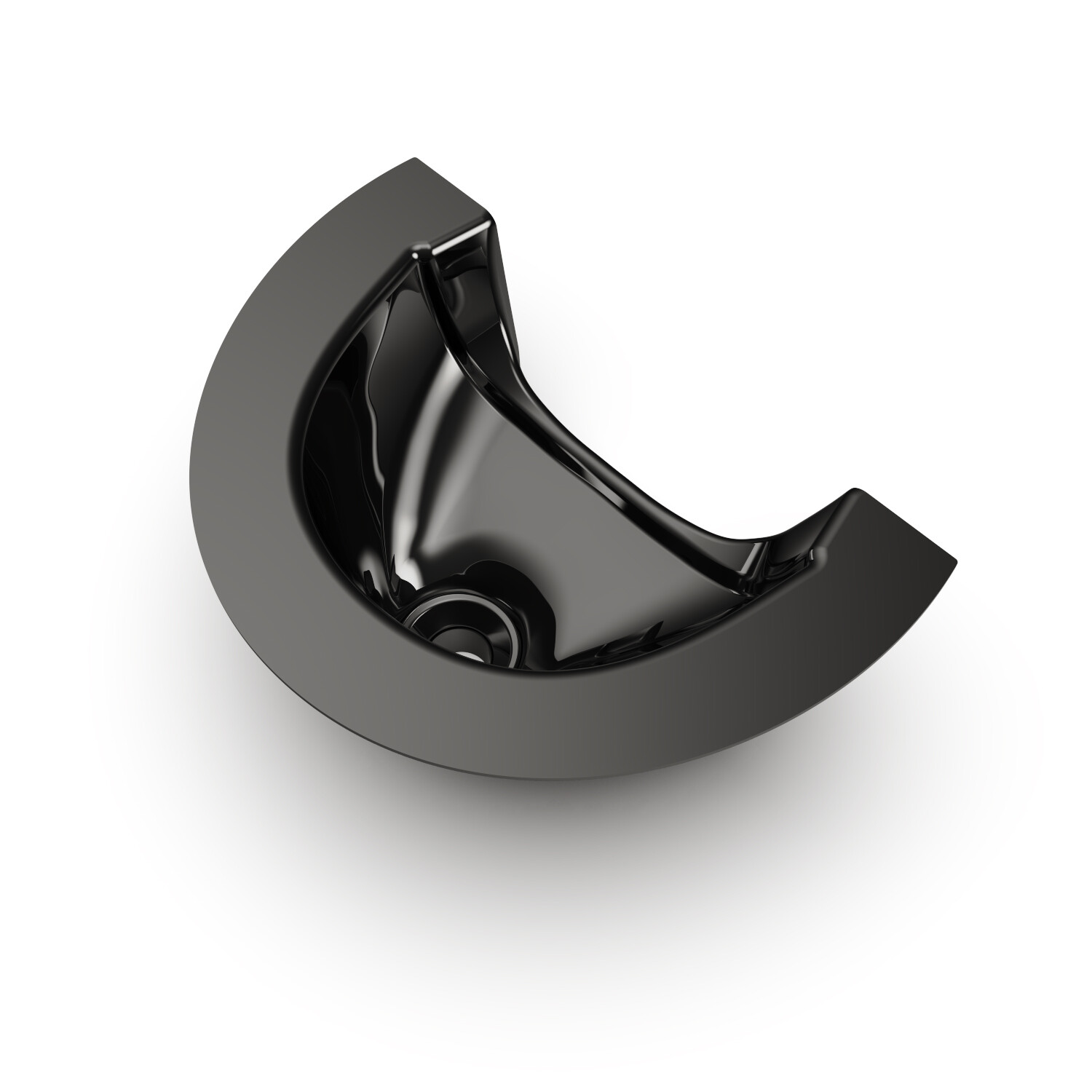 Kildwick Separator Insert Compact Black – Urine Separator for Separating Toilets