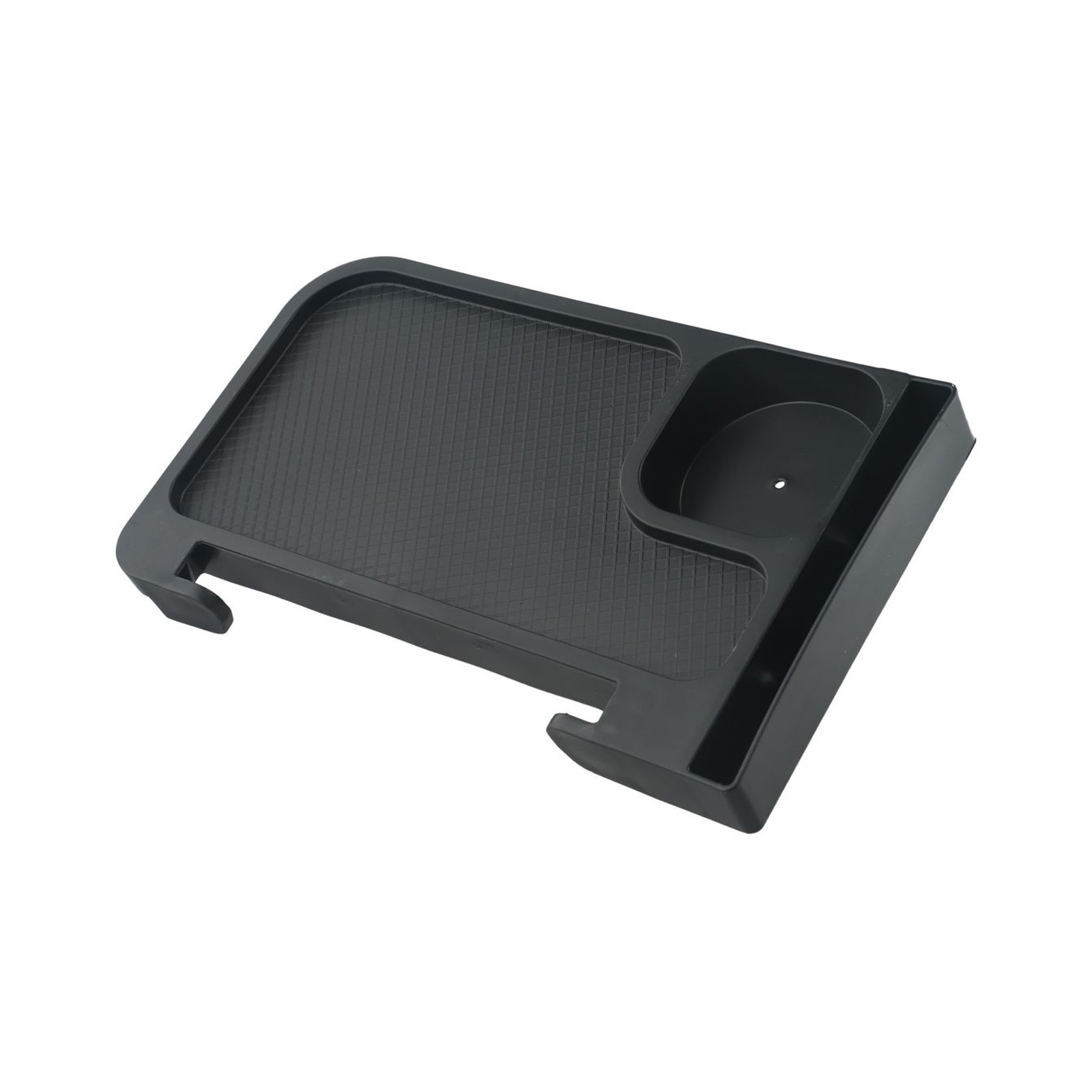 New Practical Side Table Chair Cup Tray Black Clip-On Foldable Khaki PP