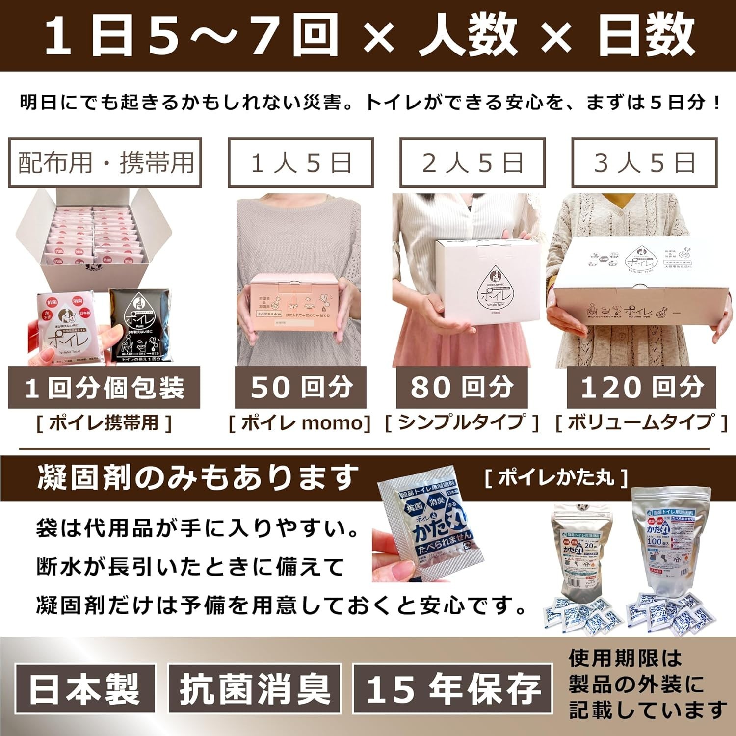 20 Urine Bag Mini WC Portable Disposable Unisex Mobile Emergency Toilet MJZ