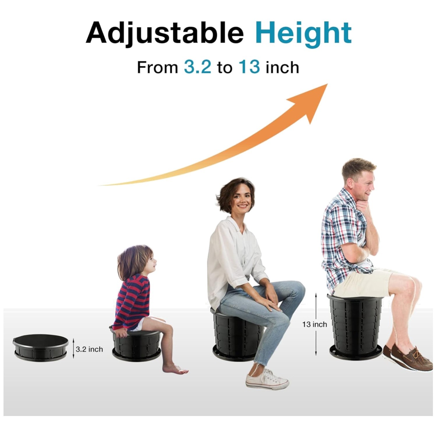 Sturdy Portable Toilet with Multi-Functional Design