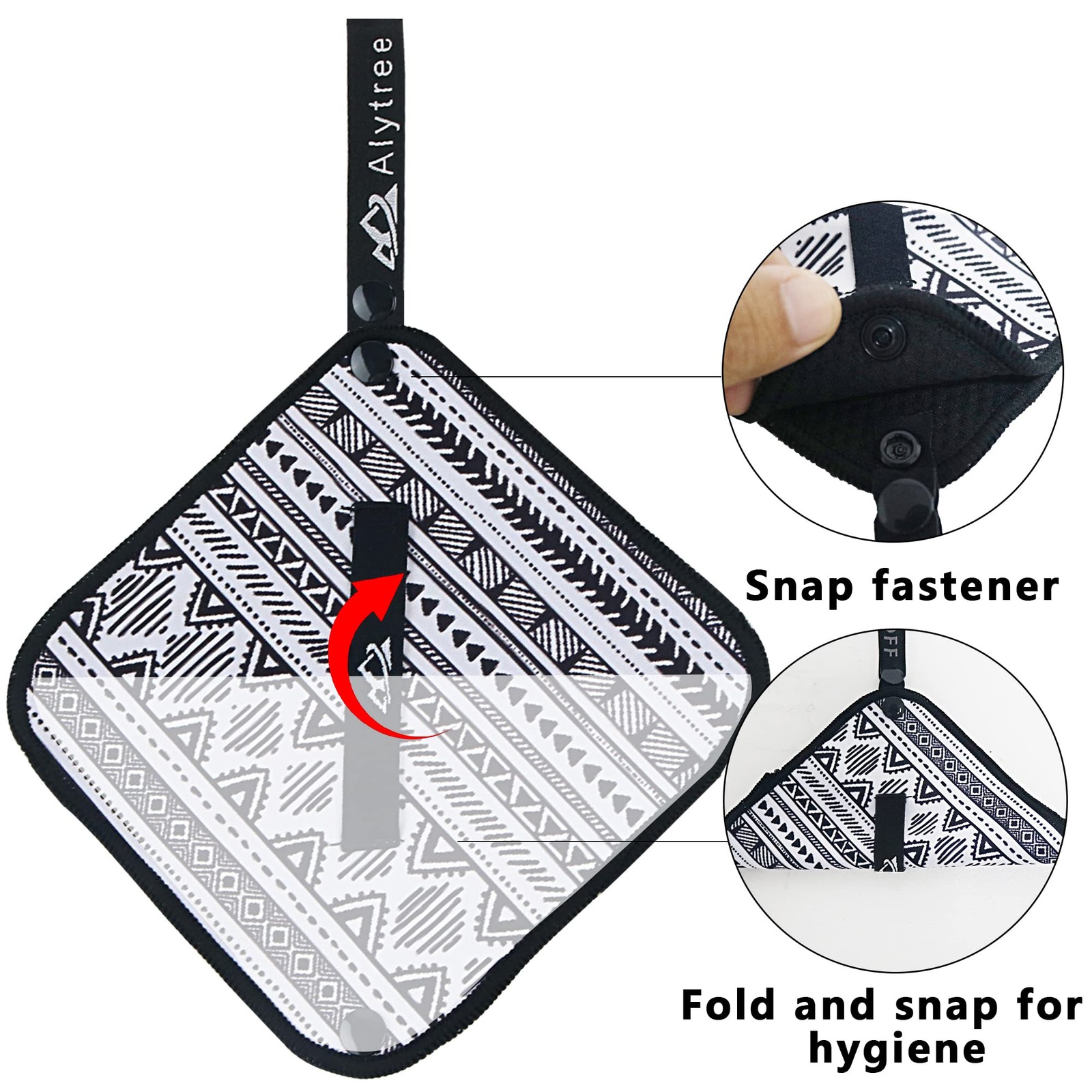 2pcs Pee Cloth Silver Infused For Women Hiking Pee Rag For Female Peeing Outdoor