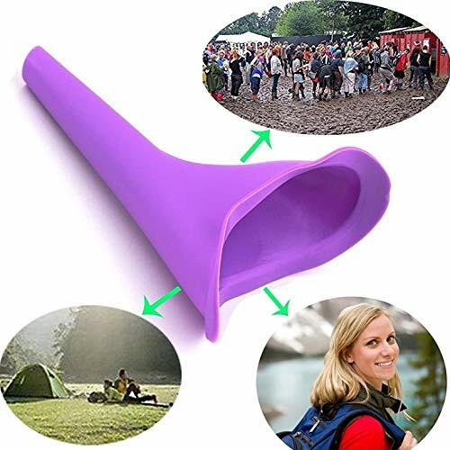Portable Female Urinary Funnels (3-Pack), Camping, Boating,Outside, P P Tubes