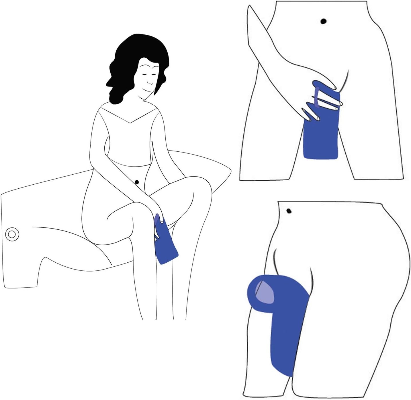 Female Urinal – Portable Urination Device for Women – Pee Standing Up – Squad…