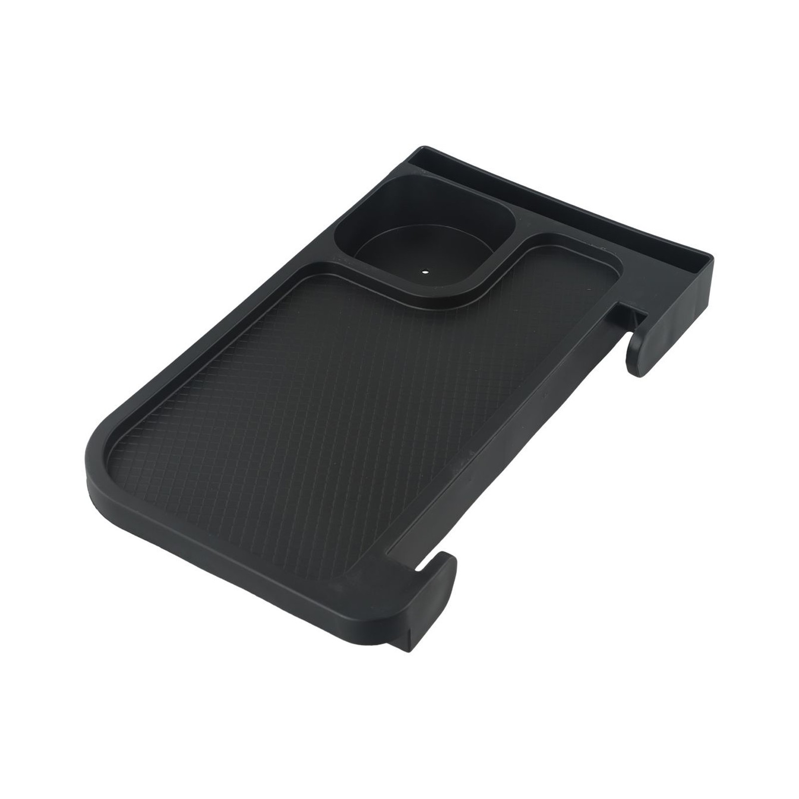 New Practical Side Table Chair Cup Tray Black Clip-On Foldable Khaki PP