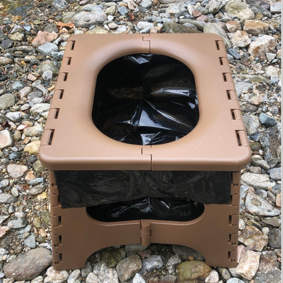 Portable Folding Toilet Travel Camping Outdoor Emergency Mobile Toilet