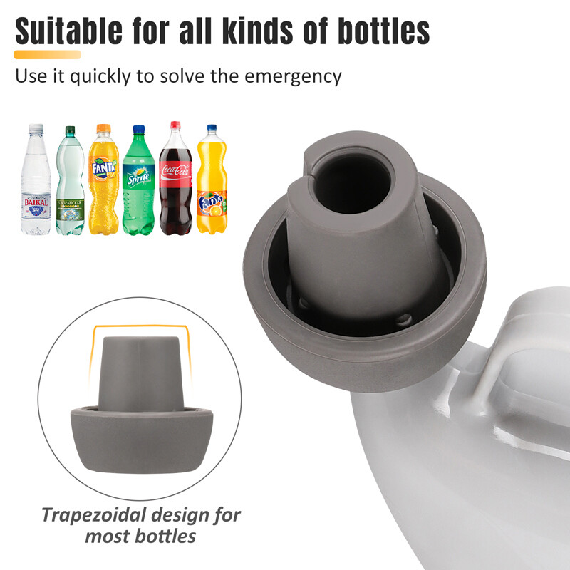 3Pack Portable Potty Pee Funnel Men Women Emergency Urinal Outdoor Toilet Device