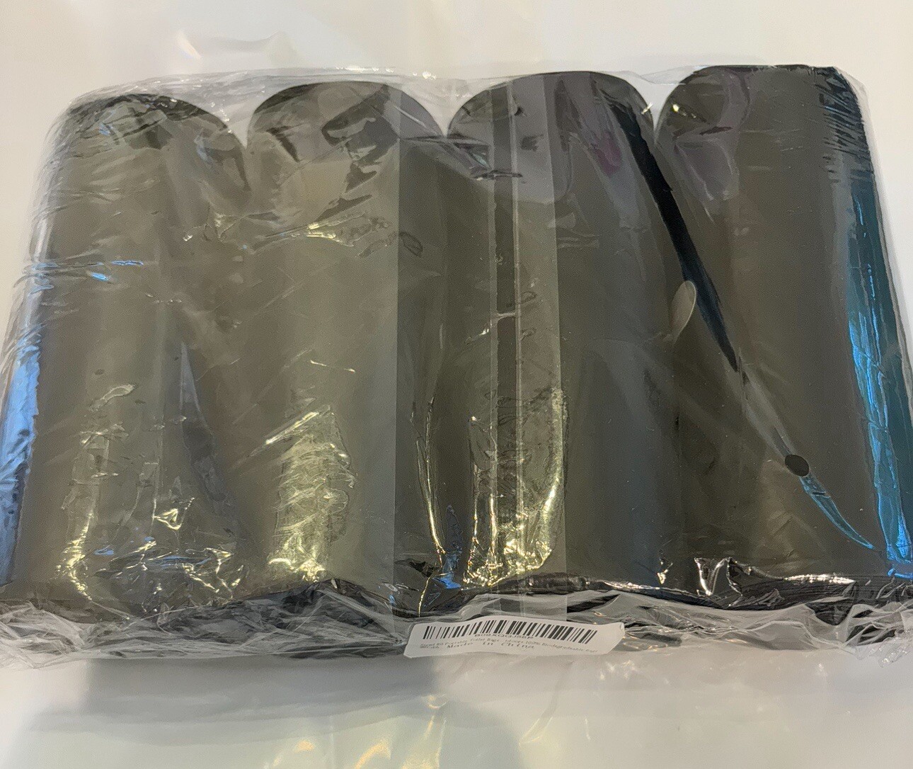 80 Pack Portable Camping Toilet Bags Black Biodegradable Porta Potty Bags