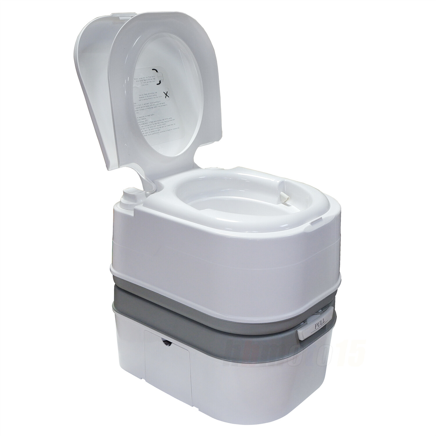 H:45 L:45 W:35 CM Temporary Toilet For Outdoor Touring Car Tent Small Room White