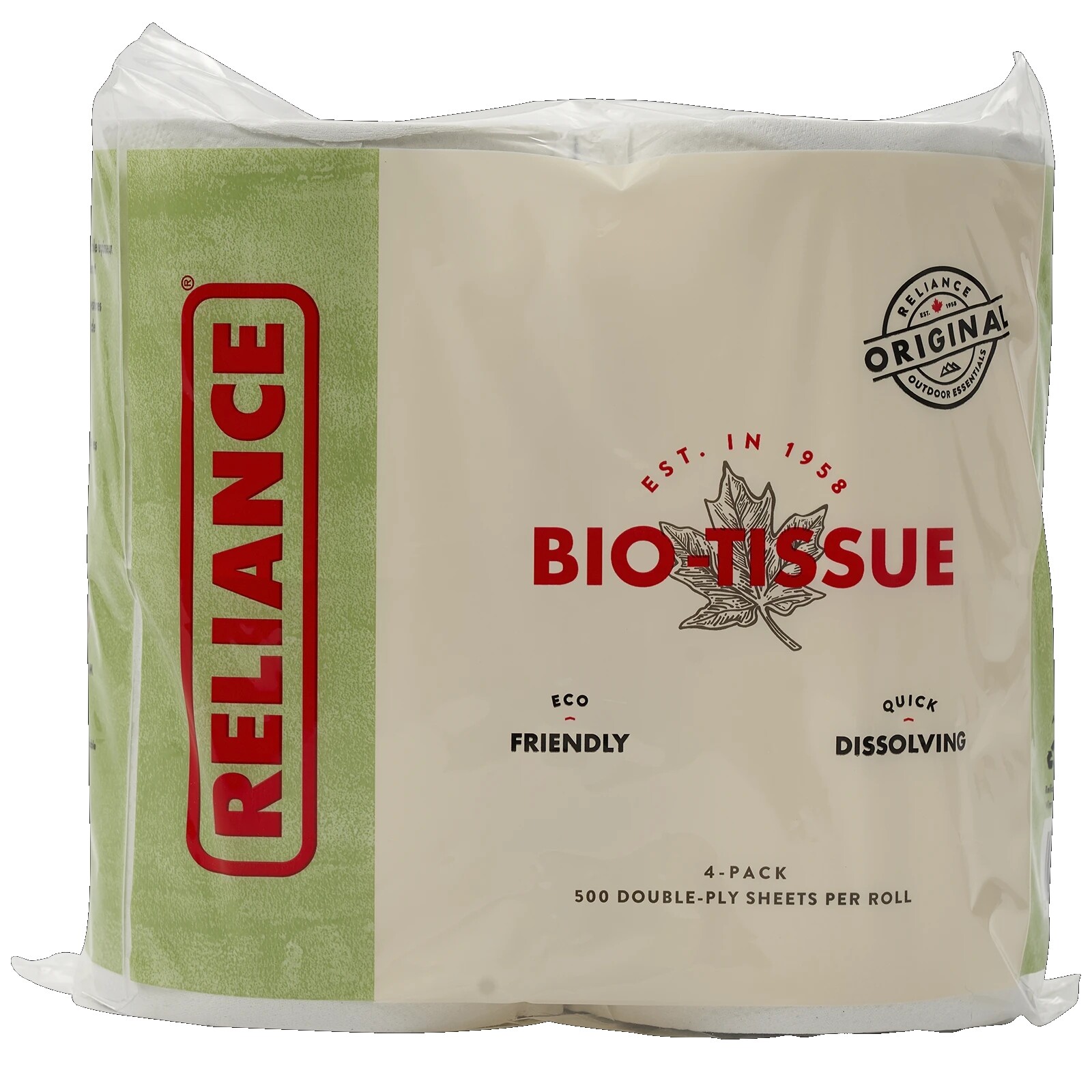 Reliance Biodegradable Toilet Tissue 8 Rolls RV Septic 2630-14