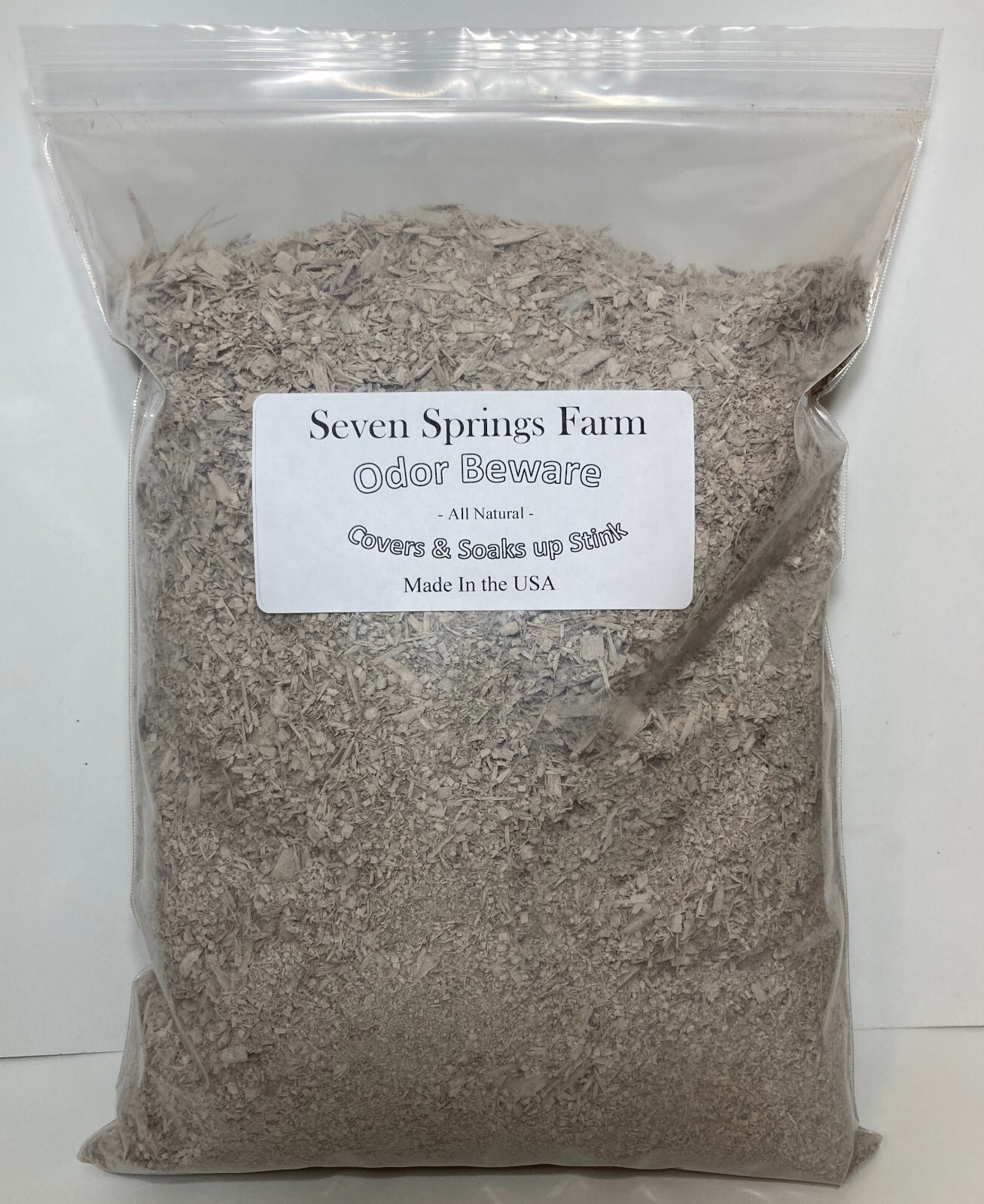 All Natural Compost Toilet Odor Neutralizer Cover Material Soaks Liquids, Gases
