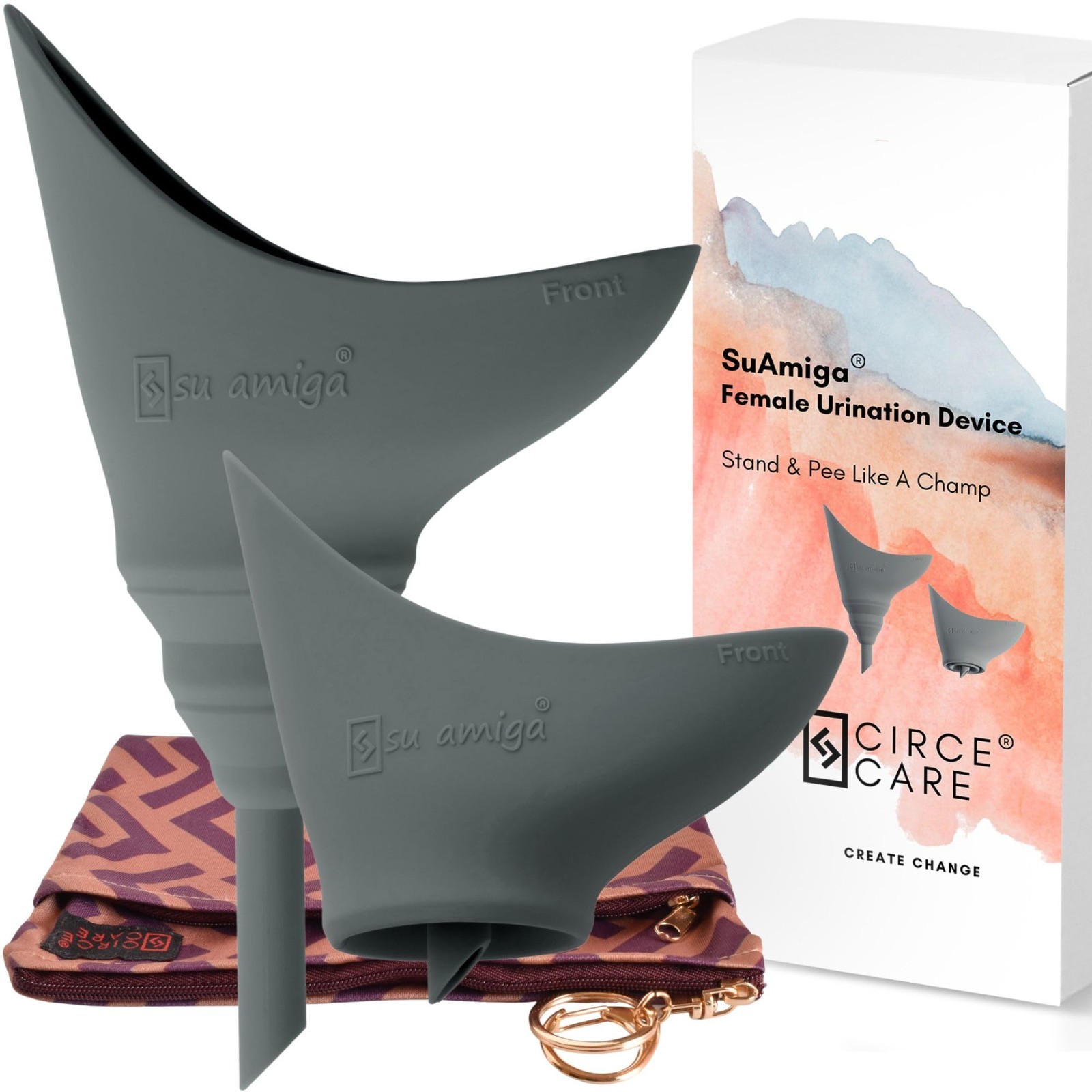 Portable Female Urination Device – Collapsible Urinal for Women, Travel & Outdoo